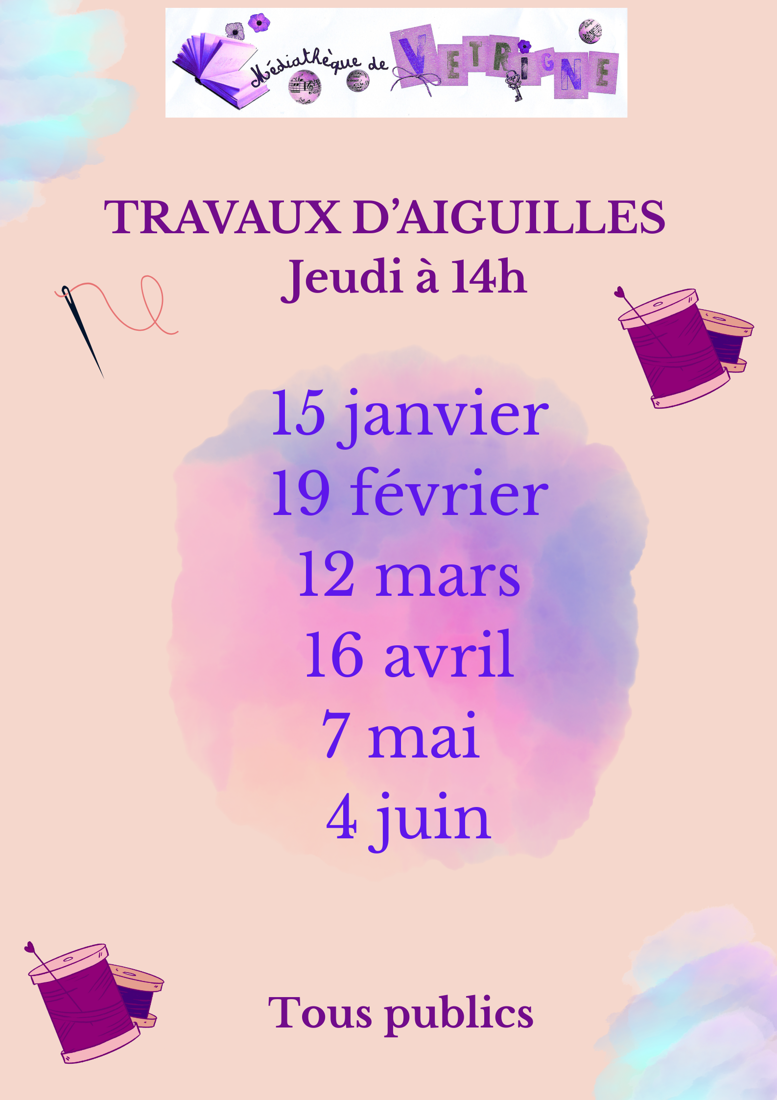 Travaux d'aiguilles 1er semestre 26